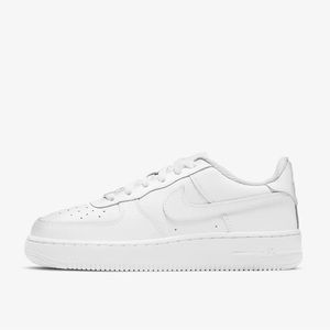 White Nike Air forces
